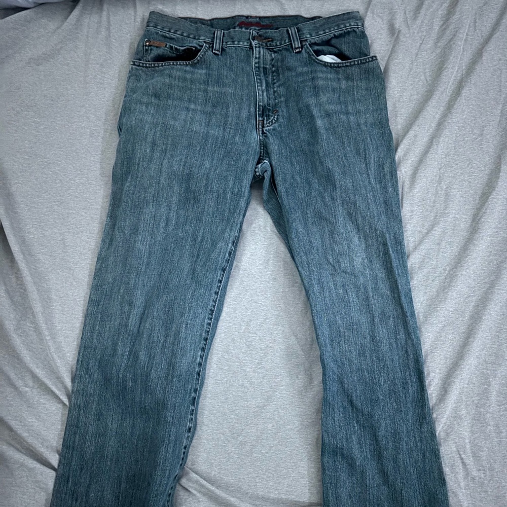 Eddie Bauer Men's Classic Denim Straight Jeans